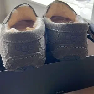 UGG | Shoes | Ugg Gray Loafers Slipons With Plush Lining  display picture 2